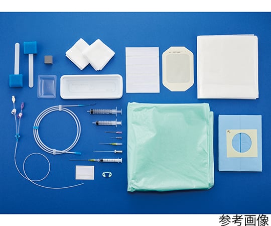 65-5551-88 PICCキット 耐圧タイプ ダブルルーメン 4.5Fr×60cm 5セット