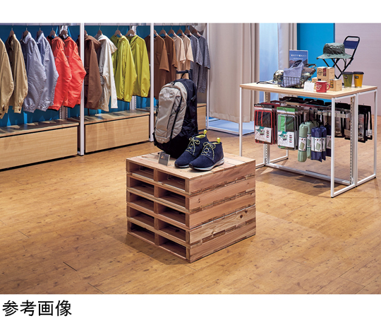 65-5561-73 木製パレット 45×45cm 61-779-7-1 【AXEL】 アズワン