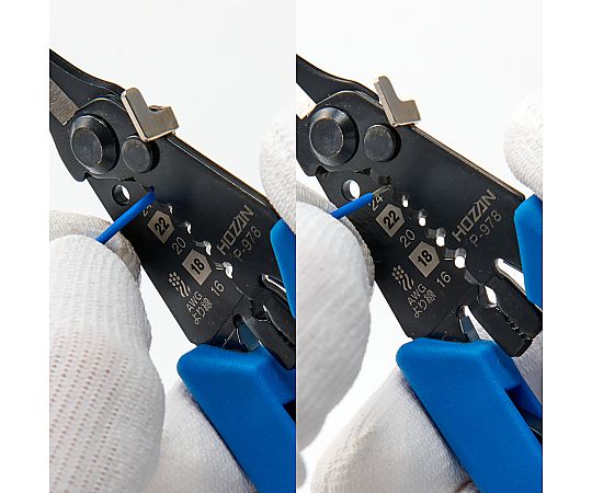 65-5646-87 ワイヤーストリッパー AWG用 中太線用 P-978 【AXEL】 アズワン