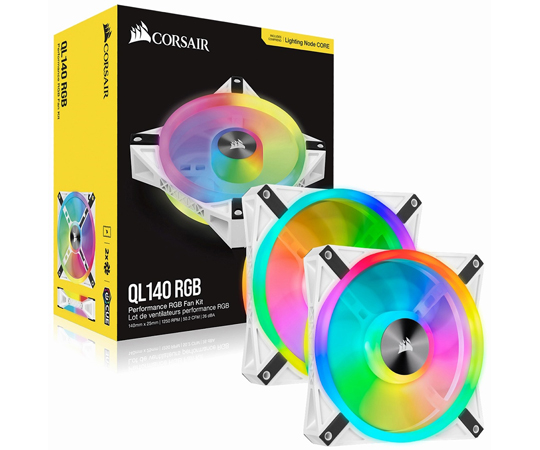 取扱を終了した商品です］両面RGBファン QL140 RGB (CO-9050099-WW) 65