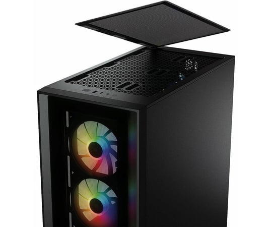 65-5648-96 ATX対応ミドルタワーPCケース ブラック 4000X RGB TG BLK