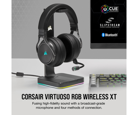 65-5650-63 ヘッドセット ブラック Virtuoso RGB WIRELESS XT (CA