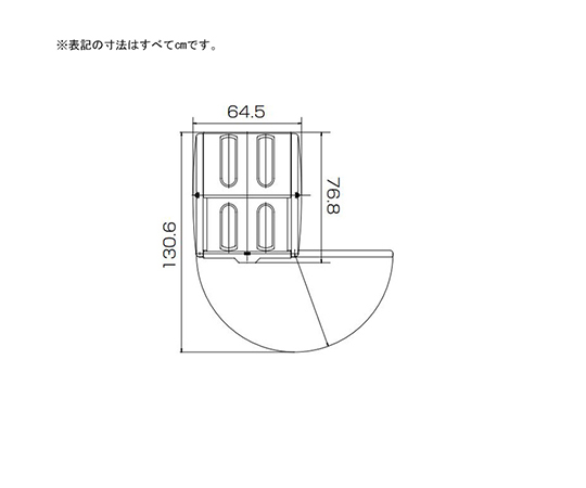 65-5675-45 ステーションボックス アジャスタ 300A 586-140 【AXEL