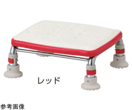 65-5678-52 ステンレス製浴槽台R ミニソフト 15-20 レッド 536-474