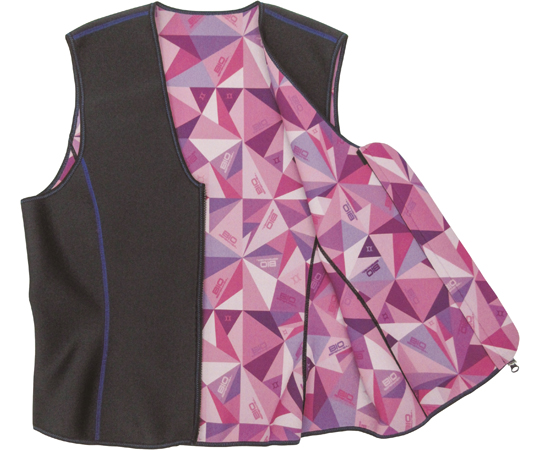 65-5686-51 バイオエスペランサ®めぐり美ベスト（男女兼用）黒 M BE