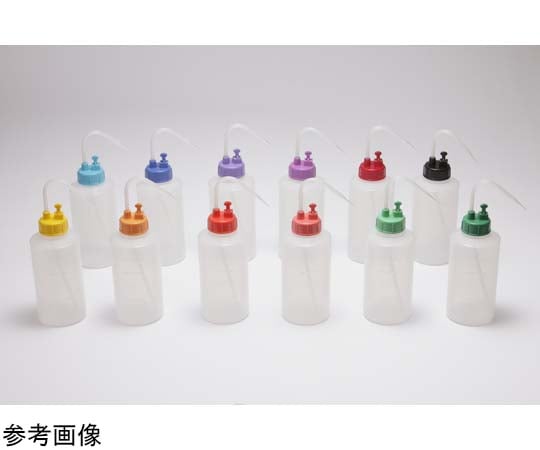 65-5688-61 NT洗浄瓶B型 ブラック 500mL 12本入 【AXEL】 アズワン