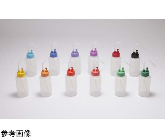 65-5688-81 NT洗浄瓶B型 グリーン 250mL 12本入 【AXEL】 アズワン