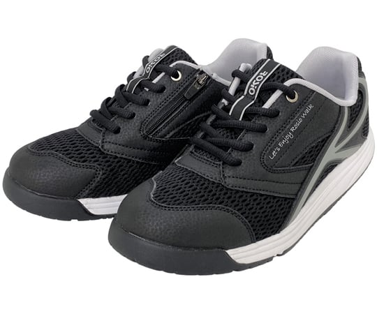 リハビリシューズ ロシオ15°MR03 ブラック 26.5cm