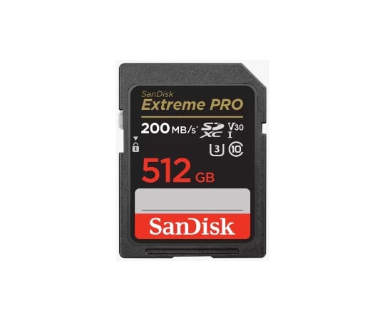65-5712-04 Extreme PRO SDXC UHS-Iカード 512GB SDSDXXD-512G-JNJIP ...