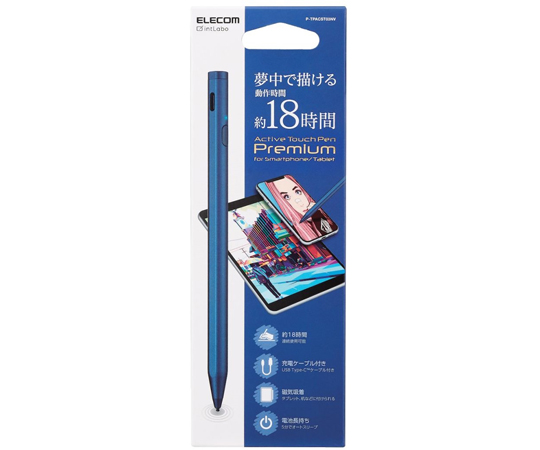 ELECOM Active 深く Touch Pen Premium for iPad