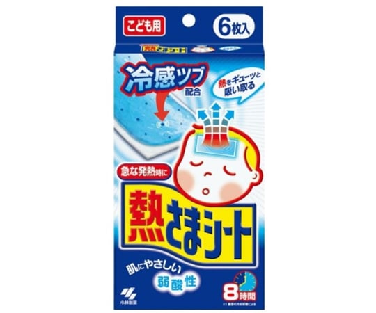 65-5786-96 熱さまシート 大人用 6枚入 【AXEL】 アズワン