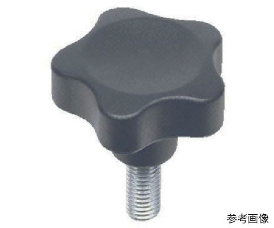 65-6078-67 スターフィッシュノブ 外径40mm ねじ径M8×1.25 SFK40BX20