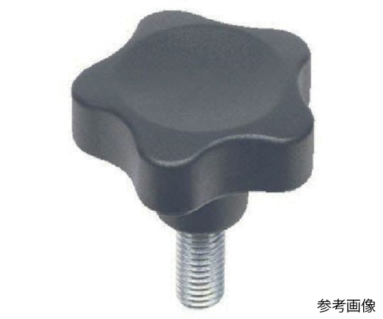 65-6078-67 スターフィッシュノブ 外径40mm ねじ径M8×1.25 SFK40BX20