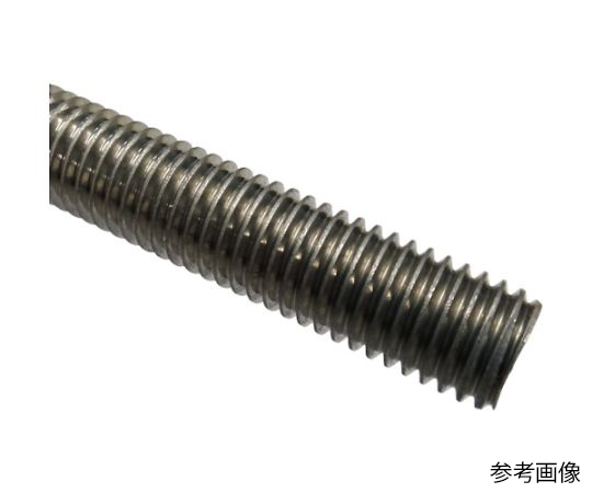 65-6188-46 寸切ボルト SUS304 W1/2×130 10本入 ZB-SUS-W112130 【AXEL