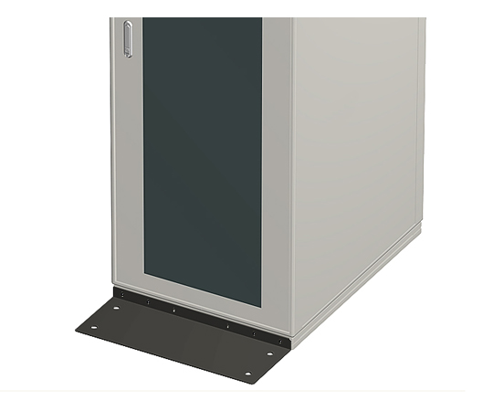 65-6457-11 ラックスタビライザー （前後面用） W554×H137×D255mm 7.6