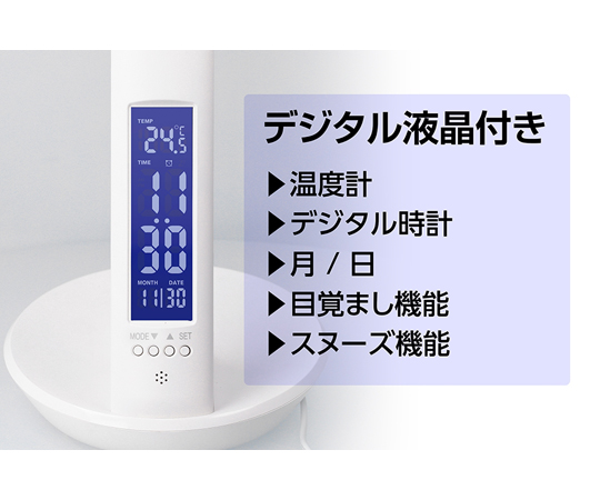 取扱を終了した商品です］AC電源式デスクライト 1100ルーメン ルミサス