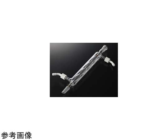 セミ・ミクロジムロート冷却器　普通摺合 コスモスビード（VIDTEC） aso 3-9396-01 医療・研究用機器 コスモスビード（VIDTEC） セミ・ミクロリービッヒ冷却器 普通摺合 1個