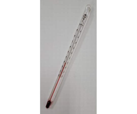 短型 赤液 棒状温度計 東亜計器製作所 【AXEL】 アズワン