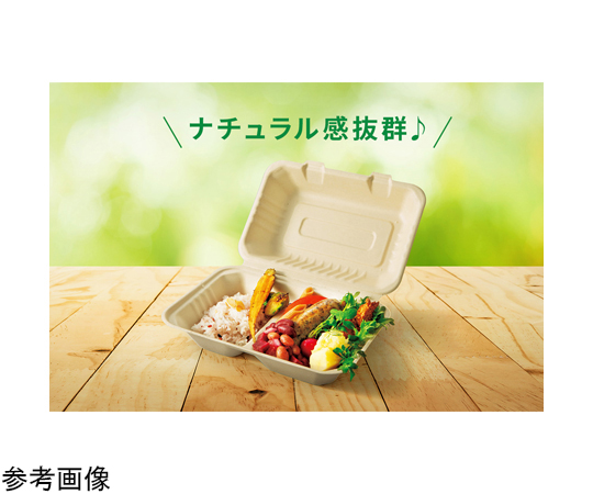 弁当容器 BBランチ BOX 240-150-2 5枚×50袋入 00678164｜アズキッチン