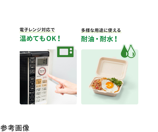 弁当容器 BBランチ BOX 240-150-2 5枚×50袋入 00678164｜アズキッチン