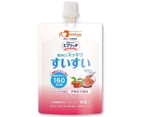 Amazon.co.jp: フードケア エプリッチすいすいパウチゼリー ゆず