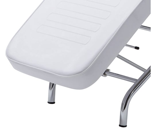 65-6899-24 フェイシャルベッド 無孔 低反発 ホワイト T-213T-WH