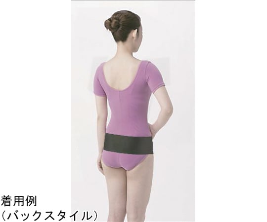 65-6902-75 骨盤ベルト シングルサポート L-LL ブラック 820L-LL