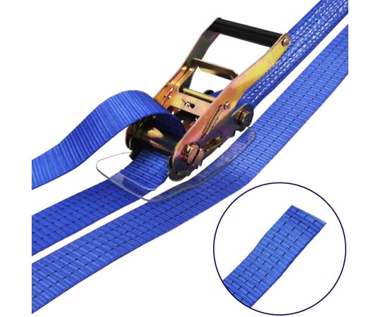 65-6906-17 ラッシングベルト青 エンドレス1.5ton 幅50mm×長さ4m 75069