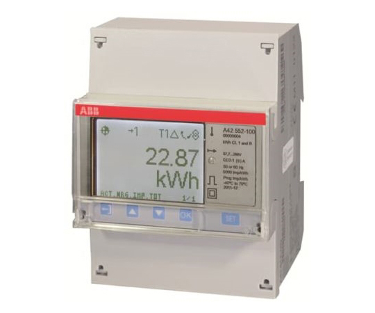 65-7271-60 電力計 LCD 4桁 A42シリーズ 2CMA170518R1000 【AXEL