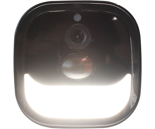 65-8101-03 LEDセンサーライト付ワイヤレス防犯カメラ DLA-RD300-SL