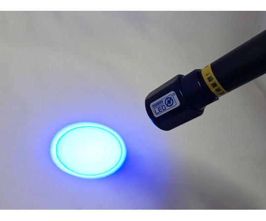 65-8101-56 高出力 LEDブラックライト チップ型紫外線LED搭載 電池付き