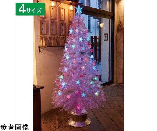 ファイバークリスマスツリー ホワイト H180×W85cm　28-27-2-3｜アズキッチン【アズワン】