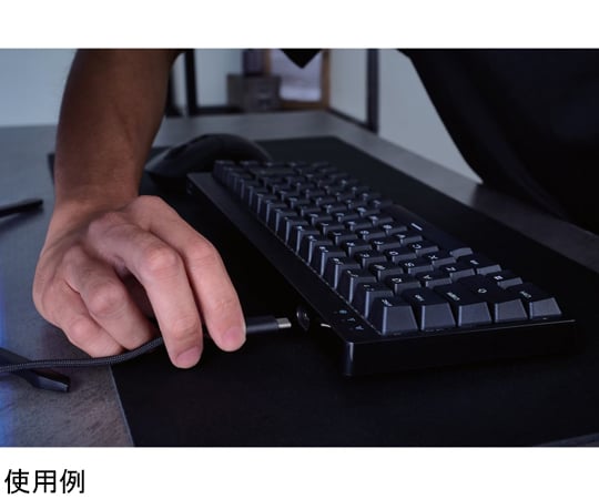 トラックボール付きゲーミングキーボードwk-50 黒軸 お 手頃 価格スマホ・タブレット・パソコン - トラックボール付き