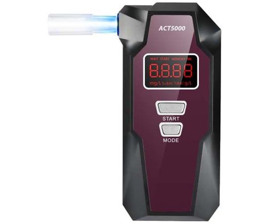 アルコールチェッカー (燃料電池センサー マウスピース式) 5個入　BS-ALC-ACT5000-5p