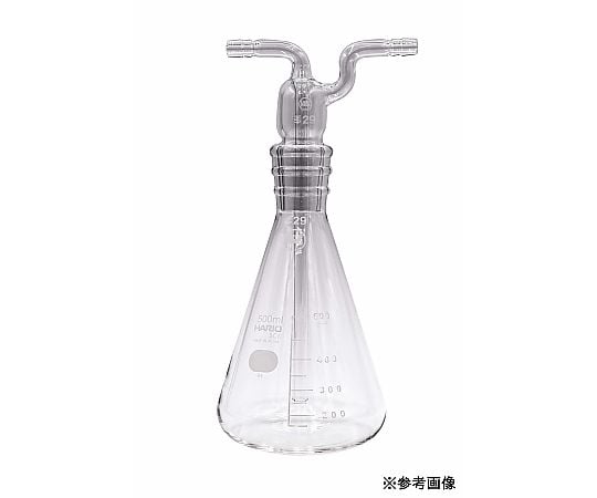 65-8677-03 トラップ・三角フラスコ形セット品 500mL 694-500 【AXEL