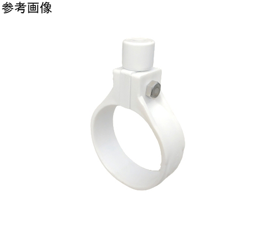 樹脂吊バンド 吊タン付 ステンBN CU65 66.68mm ホワイト