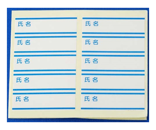 65-8737-24 CMセブン用氏名ラベル 1セット（1000枚） 15450 【AXEL