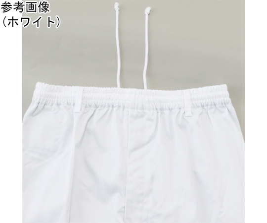 女性用混入だいきらい横ゴム・裾口ジャージパンツ ホワイト 4L　FX70968J