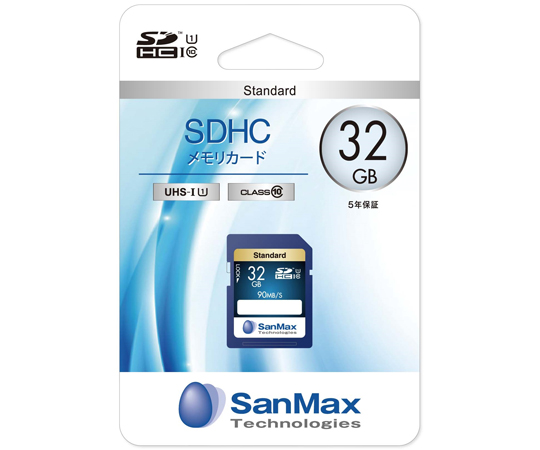 65-8762-16 SDHCメモリーカード（Standardグレード） 32GB