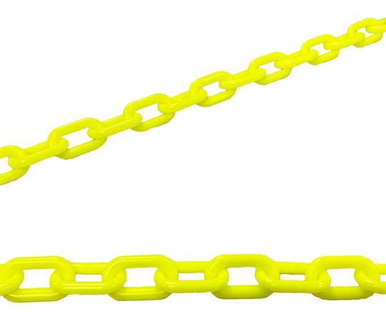 65-8871-48 プラスチック製チェーン 10m 蛍光黄 TW008-10 【AXEL 65-8871-48 プラスチック製チェーン 10m 蛍光黄 TW008-10 【AXEL