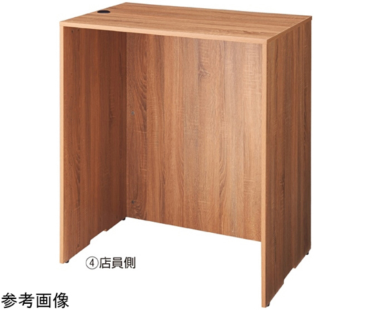 65-8883-54 中間棚 W90cm H100cmカウンター用 ラスティック柄 61-427