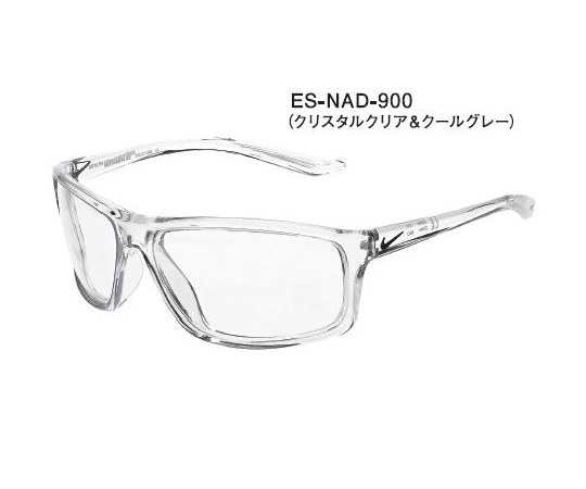 X線防護メガネ NIKE アドレナリンタイプ クリスタルクリア＆クールグレー  ES-NAD-900