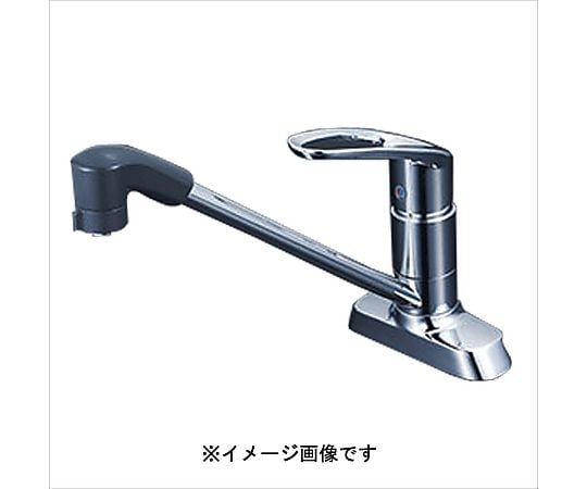 KVK シングルレバー式混合栓 KM8001TF KM8001TF KVK洗面用シングルレバー式シャワー混合水栓 一般