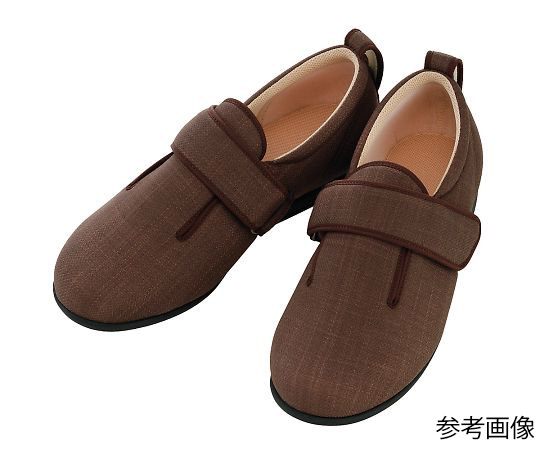 65-8995-18 ダブルマジックⅢ（9E）右 茶 LL 7037 【AXEL】 アズワン