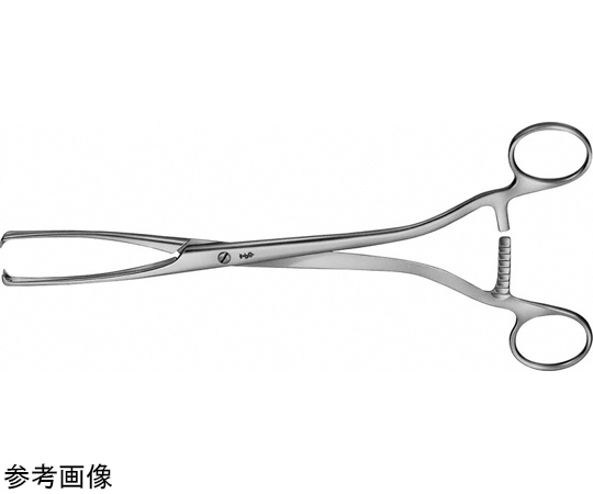 65-9057-75 子宮鉗子 ミュゾー 小 2×2爪 24cm EO220R 【AXEL