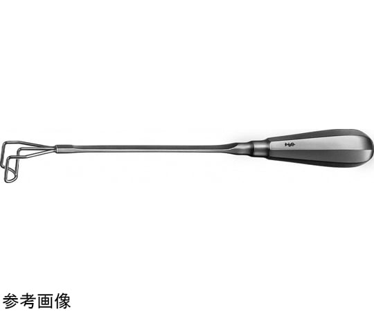 65-9061-88 大動脈弁鈎 ボロウスキー 17×21mm 全長270mm FB971R 【AXEL】 アズワン