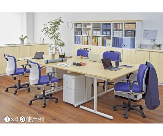 取扱を終了した商品です］デスク T字脚テーブル W140×D70cm 天板