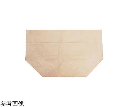 65-9075-62 クラフト紙製マチ付き大型紙袋 No.1 (270×365×400) 100枚入