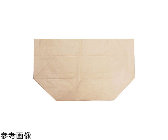 65-9075-75 クラフト紙製マチ付き大型紙袋 No.15 (240×340×480) 100枚