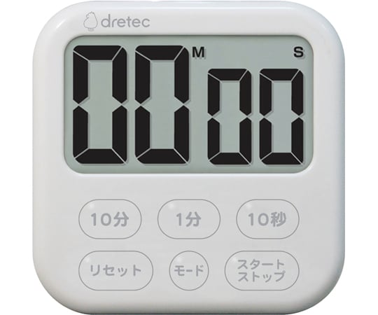 65-9077-32 大画面タイマー シャボン6 T-615WT 【AXEL】 アズワン